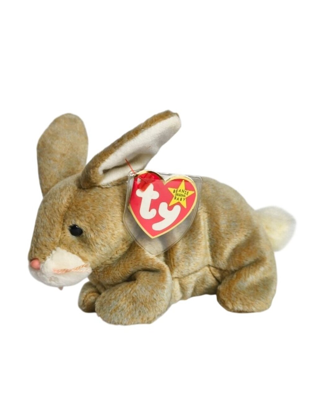 Ty Beanie Baby Nibbly Rabbit Plush 1998 MWMT Collectible Vintage DOB 05-07